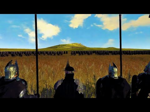 Blue Mountain Dwarves Defend Against The Witch-King - Total War Attila The Dawnless Days