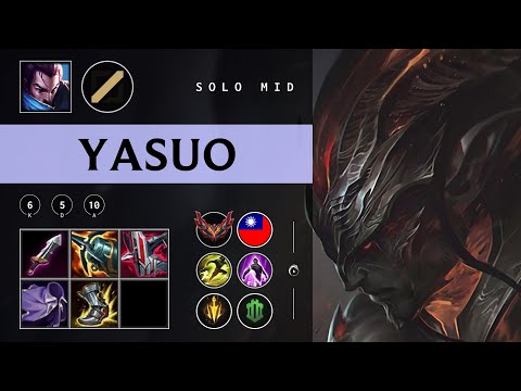 Yasuo Mid vs Taliyah - TW Grandmaster Patch 25.24