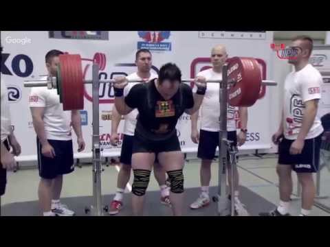 Martin Lange (-105kg) - Total 915 kg Powerlifting World Championships 2015