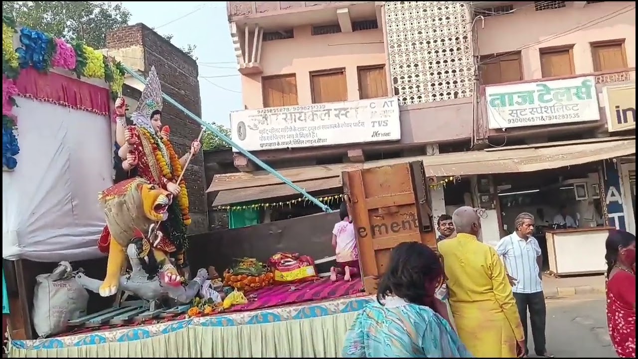 Aaj Dikhate hai Aapko Devi ka Visarjan Raili  Vlog, 🙏🌼🙏