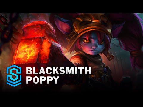 Blacksmith Poppy Skin Spotlight (2015 Update) - League of Legends