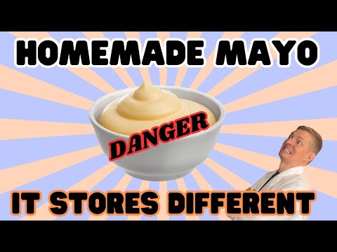 Homemade Mayo Safe Storage. MUST WATCH