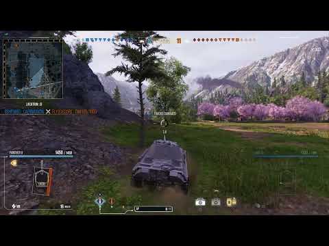 WOT CONSOLE PS4 / Panther II / Gameplay