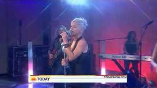 Pink Please Don&#39;t Leave Me Live TODAY SHOW