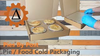 Pies By Post / Pie & Food Cold Packaging Solution.