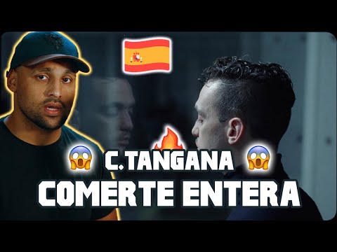 C.TANGANA, TOQUINHO - COMERTE ENTERA (OFFICIAL VIDEO) REACTION 🇪🇸ES | Allan Cardoso