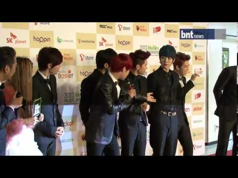 [VID/PRESS] 121214 MelOn Music Awards (MMA) Red Carpet - INFINITE