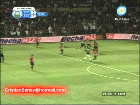 Colon 1 Estudiantes 1 Apertura 2011 Los goles (relato Pablo Bari)
