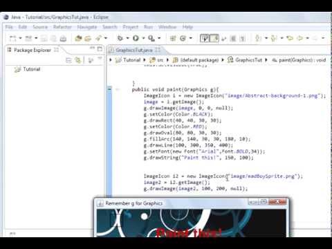 Java Programming Lesson 93 Graphics Java Draw Images 2