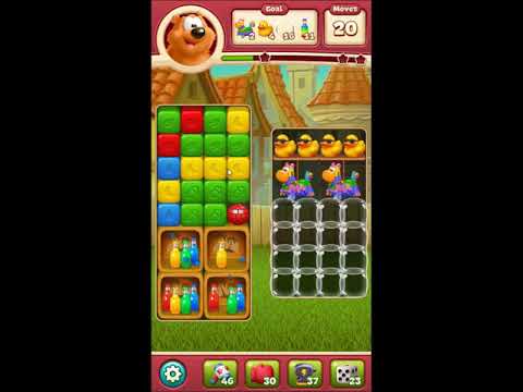 Toon Blast Level 2592 - NO BOOSTERS 🐻🐺🐱 | SKILLGAMING ✔️