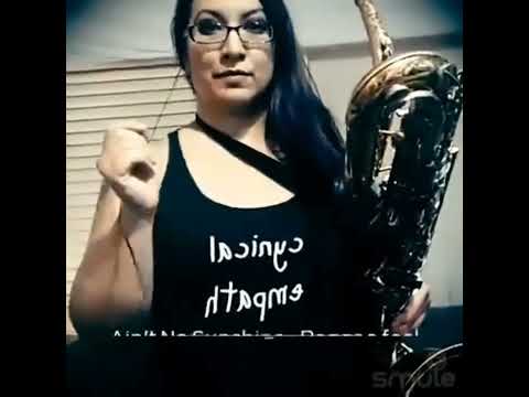 Ain't No Sunshine (Reggae Feel) - Baritone Sax Cover