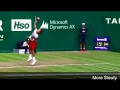Roger Federer - Kick Serve Slow Motion