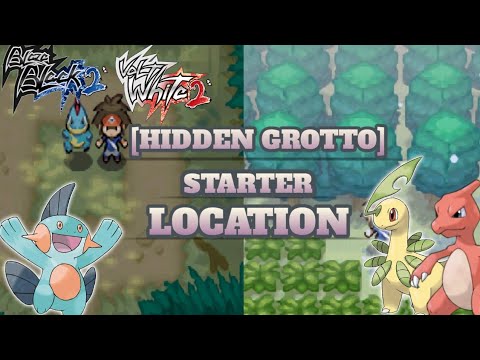 [HIDDEN GROTO] Starter Pokemon locations - Pokemon blaze black 2 redux / Volt White 2 redux
