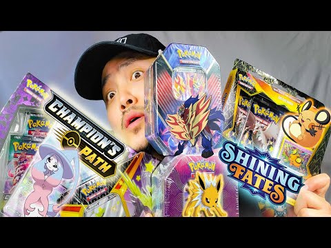 Over haul of Pokemon Cards |  Shining Fates Opening!! | First Shining Pokemon pulls!