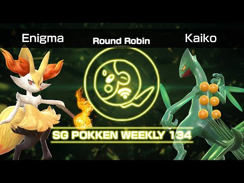 SGPW v. 134 - Pokkén DX Round Robin: Enigma (Braixen) vs. Kaiko (Sceptile, Empoleon)