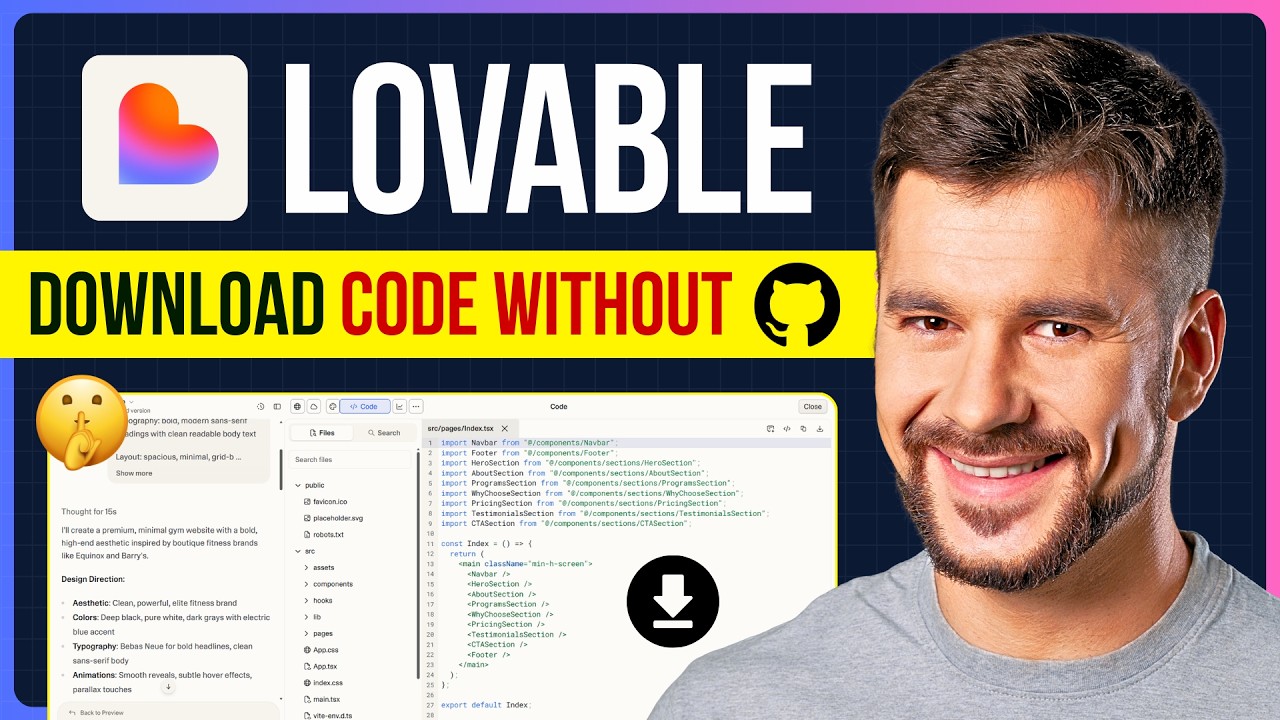 How to Download Code From Lovable Without GitHub (2026)