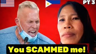 Foreigner has MELTDOWN Facing Filipina Scammer in the Philippines 