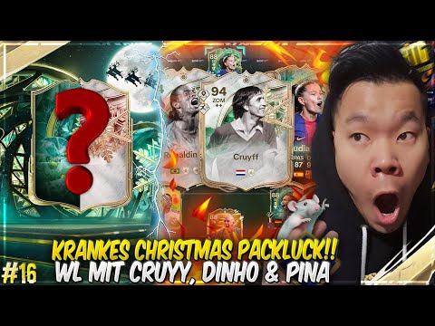 KRANKES WINTERWILDCARD PACKLUCK 🔥🔥 WL WITH CRUYFF, DINHO & PINA 😱 EAFC 26 PS5 RTG FOLGE 16