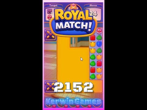Royal Match Level 2152 - No Boosters Gameplay