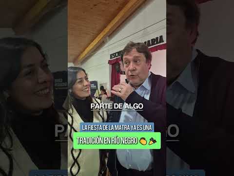 ASÍ SE VIVIÓ LA FIESTA DE LA MATRA Y LAS ARTESANÍAS RIONEGRINAS 🎉