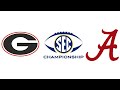2023 SEC Championship, #1 Georgia vs #8 Alabama (Highlights)