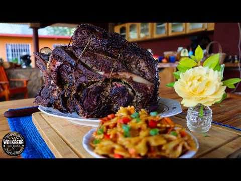 Rolled Beef Chuck Roast in the Smoker | South African Curry Pasta Salad Recipe | Braai & BBQ recipes