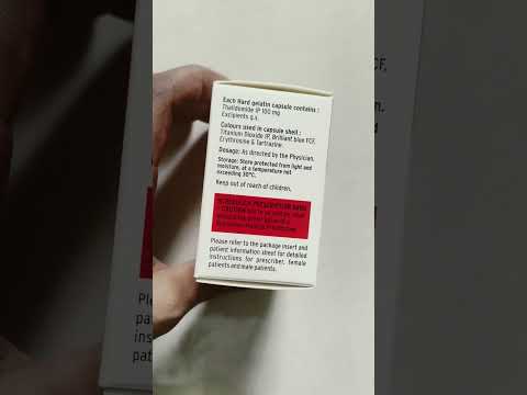 100mg thalix thalidomide capsules ip