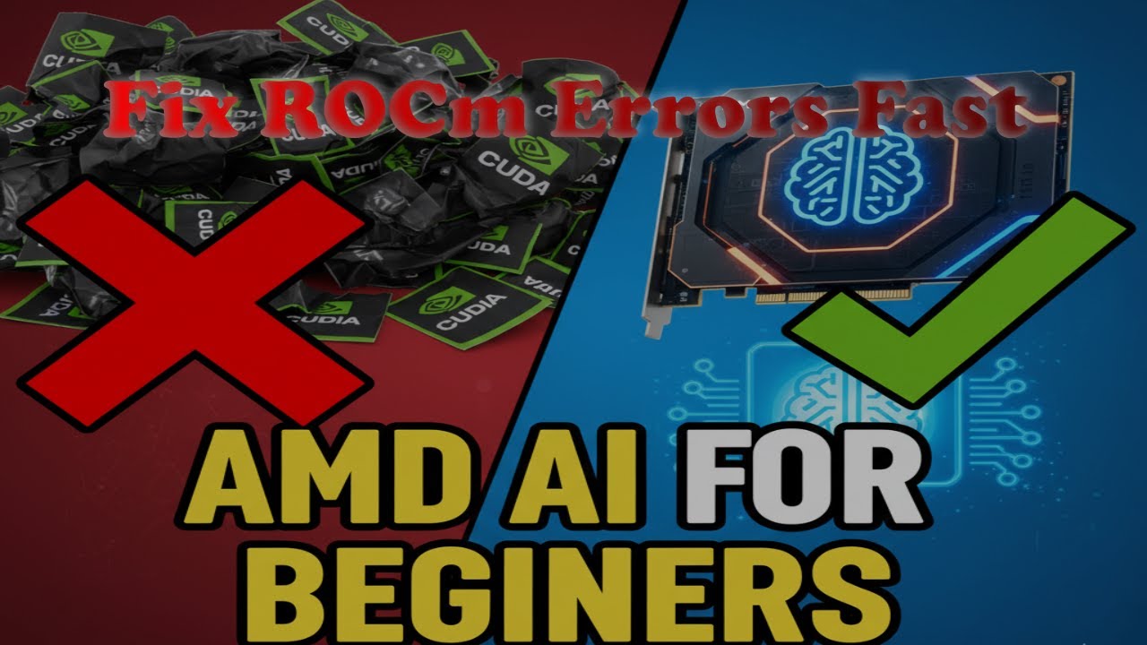 Fix AMD ROCm Errors & Run Local AI on Linux - Full Guide