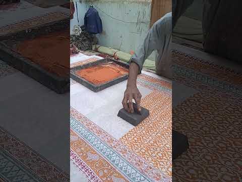 Stitched Stories: A Journey into Fabric Block Printing #blockprinting #cotto #silk #silksaree