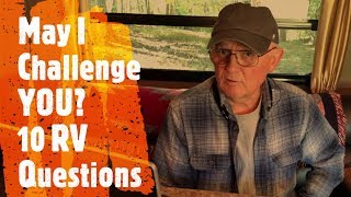 10 RV Questions Challenge from BluWave Odyssey on Jurgen's Journeys