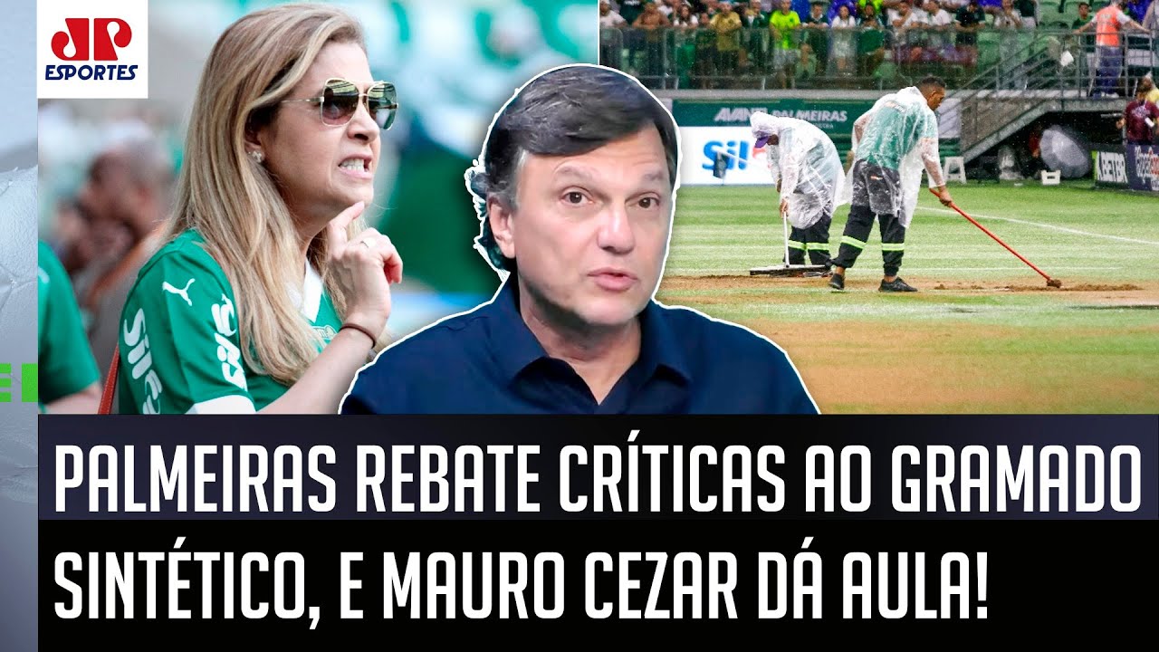 "O PALMEIRAS PASSOU UM RECIBO MONSTRO! Gente, DEBATER o GRAMADO SINTÉTICO é..." Mauro Cezar DÁ AULA!