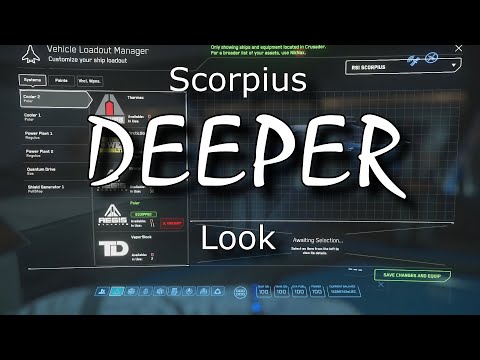 Star Citizen: Scorpius Deeper Look