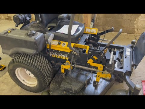 Cub Cadet commercial M60 Tank zero turn mower hydrostatic brake review | Belted Galloway Homestead