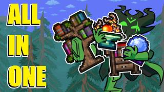 How to build an All-In-One Crafting Area! | Terraria 1.4.5