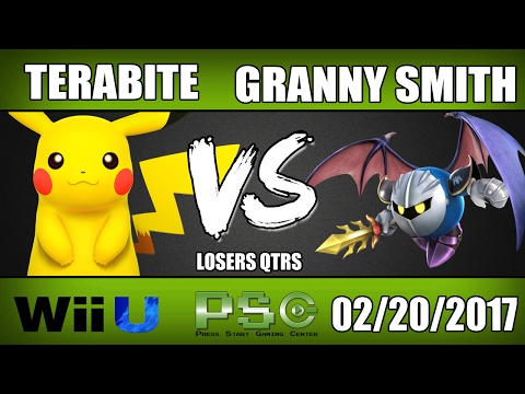 Terabite (Pikachu) vs Granny Smith (Meta Knight) - Wii  U Losers Quarters - S4M