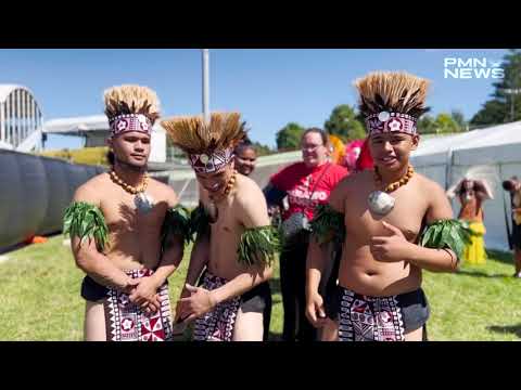 ASB Polyfest: authentic Tahitian dance performed by Massey High School group.