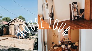 a day in my life + official tiny house tour and my husband is a full time college student now!!
