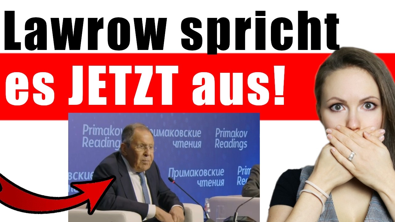 Lawrow warnt alle: "Verlasst JETZT SOFORT die Stadt!"