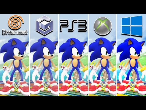 Sonic Adventure 2 (2001) Dreamcast vs Gamecube vs PS3 vs XBOX 360 vs PC ( Which One is Better?)