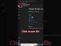 HTMLTutorial Learn How To Create An HTML File In Visual Studio Code Beginner S Guide