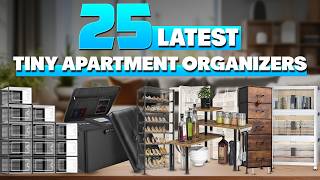 25 Latest Amazon Organizer for Tiny Apartment Finds That Save Space Fast