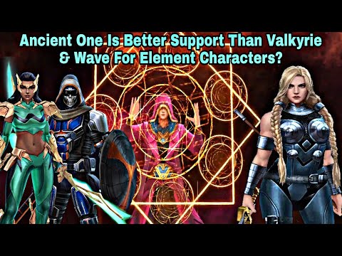 Ancient One Is Better Support Than Valkyrie & Wave For Element Characters? - Marvel Future Fight