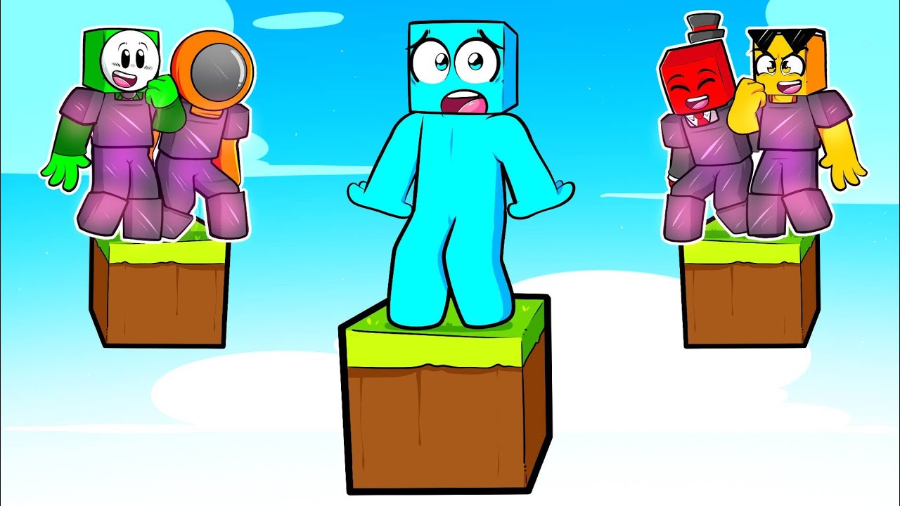 Meus Amigos me Prenderam em Apenas 1 BLOCO, então eu fiz VINGANÇA