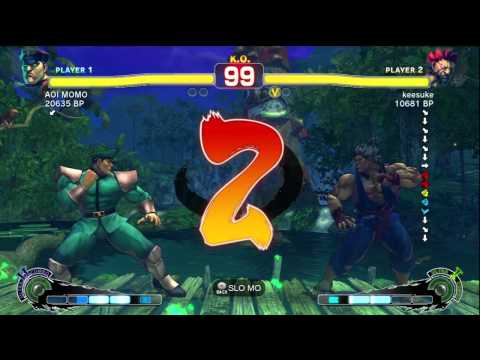 AOI MOMO [Bison] vs its showtime [Ken] keesuke [Gouki] SSF4 Japanese Ranked Matches - TRUE-HD