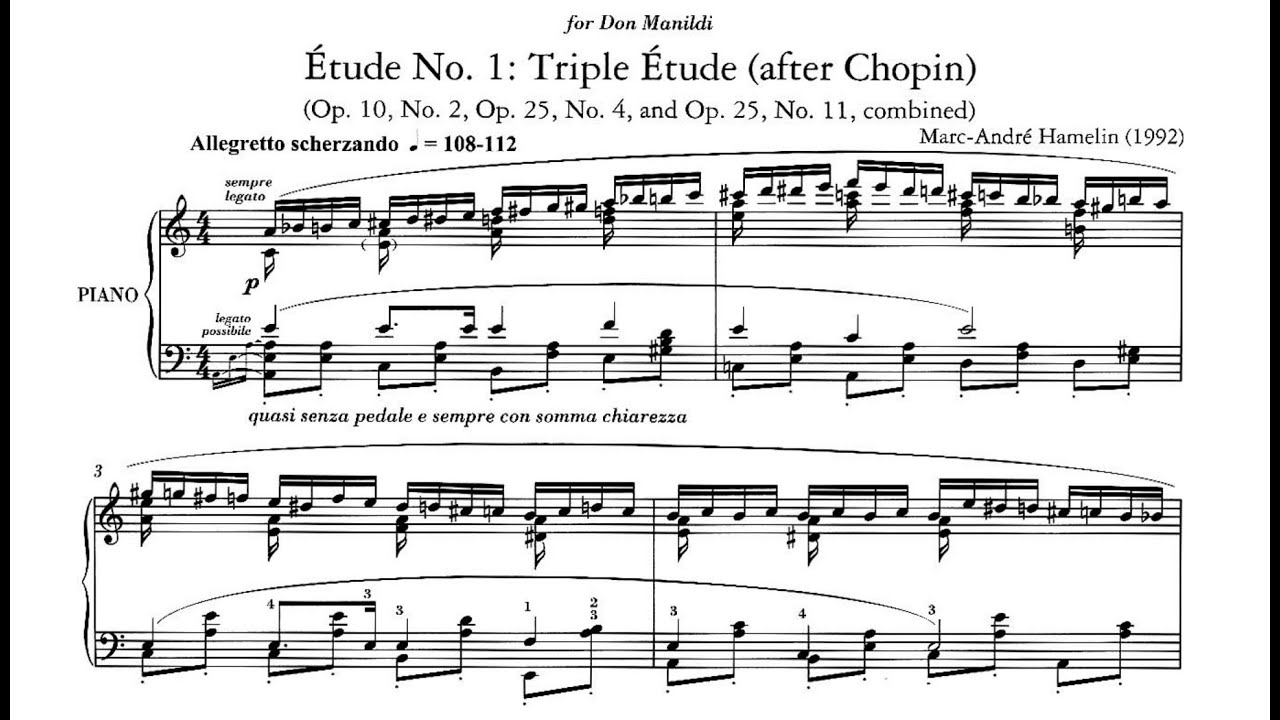 Marc-André Hamelin - 12 Études In All The Minor Keys (Hamelin)