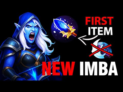 Drow Ranger New IMBA Build with First Aghanim | Dota 2 Patch 7.39e