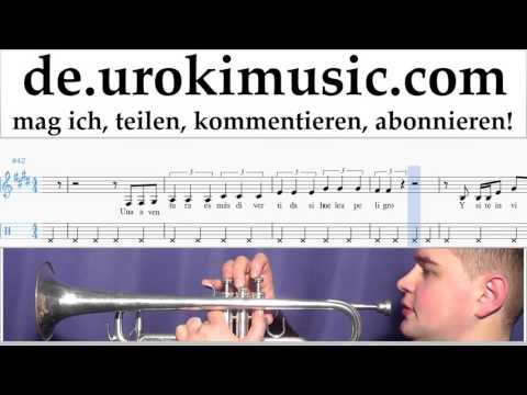 Trompete Lernen Romeo Santos - Propuesta Indecente Teil#2 Trompetenunterricht Noten Schule Lied