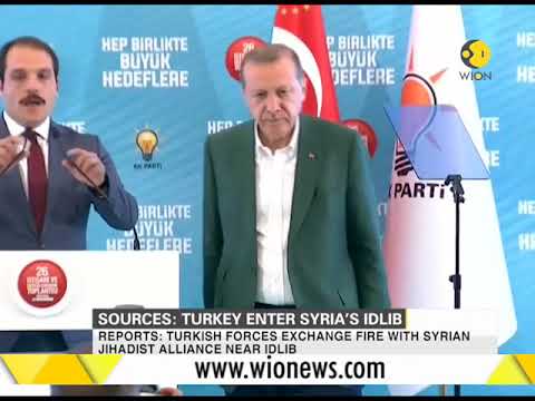 Turkish Army surveys Syria's Idlib before deployment