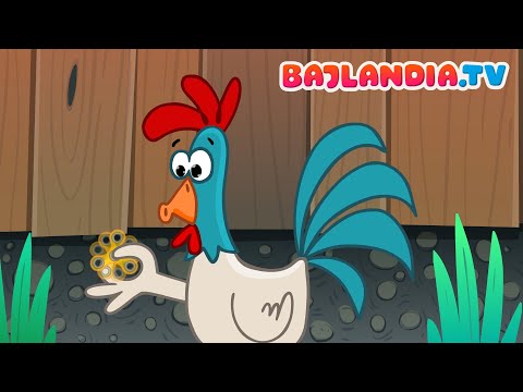 Miała Baba Koguta - Piosenki dla Dzieci - Bajlandia TV - N
