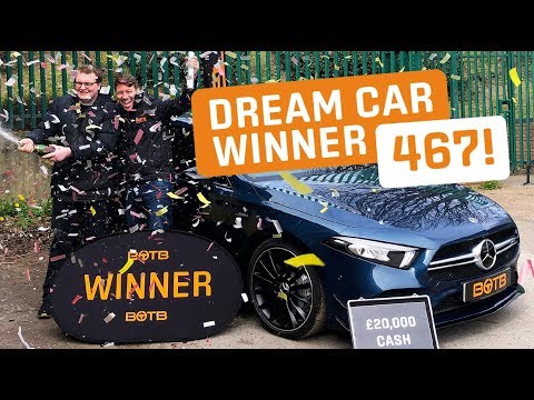 Winner! Week 12 2019 (18th March - 24th March) - Dillon Franklin - Mercedes A35 AMG + £20k